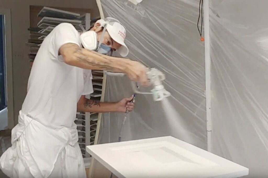 Cabinet painting in Bridgeport, CT